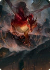 Image for Red Dragon Art Card (Art Series: Adventures in the Forgotten Realms) (81) - Magic: The Gathering
