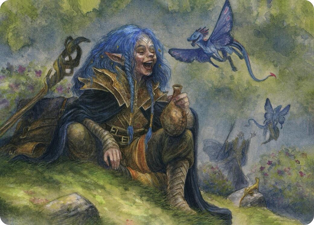 Image for Feywild Trickster Art Card (Art Series: Adventures in the Forgotten Realms) (70) - Magic: The Gathering