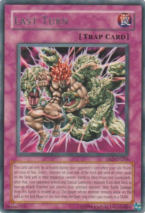 Image for Last Turn (Dark Beginning 2) (DB2-EN206) - YuGiOh