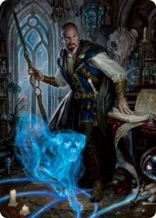 Image for Mordenkainen Art Card (Art Series: Adventures in the Forgotten Realms) (75) - Magic: The Gathering