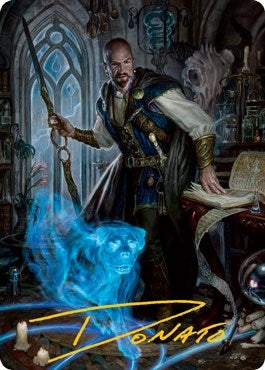 Image for Mordenkainen Art Card (Gold-Stamped Signature) (Art Series: Adventures in the Forgotten Realms) (75) - Magic: The Gathering