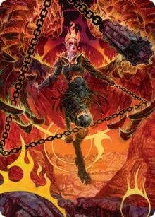 Image for Zariel, Archduke of Avernus Art Card (Art Series: Adventures in the Forgotten Realms) (77) - Magic: The Gathering