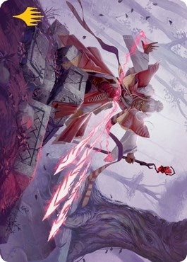 Image for Magic Missile Art Card (Gold-Stamped) (Art Series: Adventures in the Forgotten Realms) (48) - Magic: The Gathering