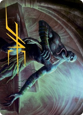 Image for Ghoul Art Card (Gold-Stamped Signature) (Art Series: Adventures in the Forgotten Realms) (18) - Magic: The Gathering