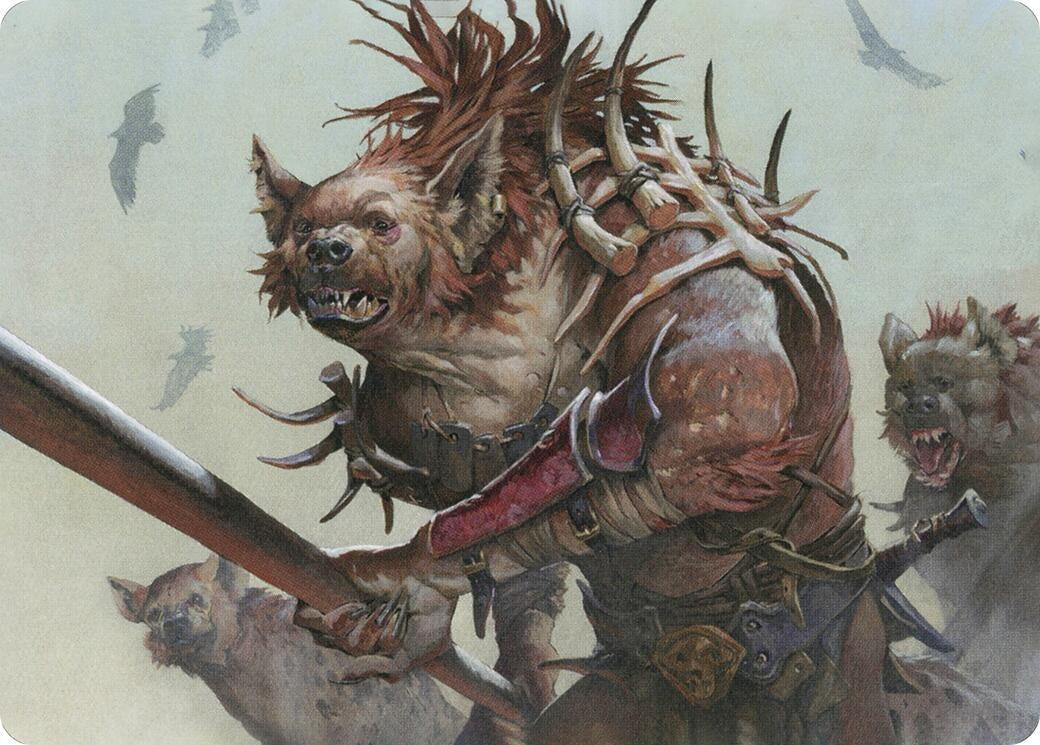 Image for Gnoll Art Card (Art Series: Adventures in the Forgotten Realms) (11) - Magic: The Gathering