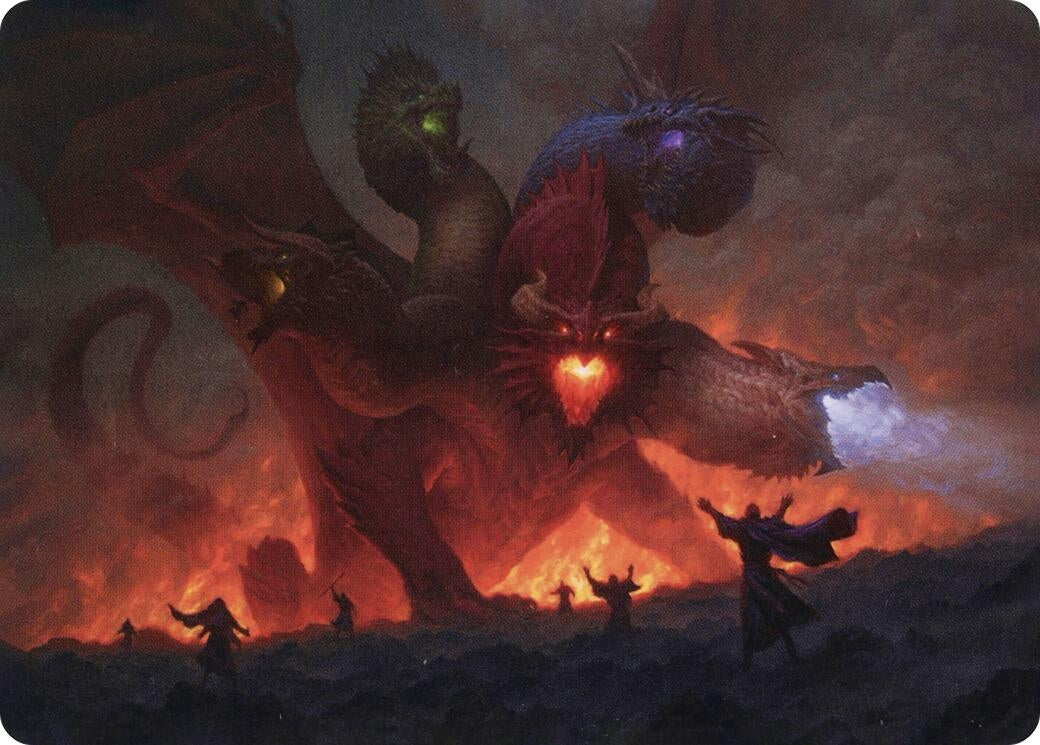 Image for Tiamat Art Card (Art Series: Adventures in the Forgotten Realms) (26) - Magic: The Gathering