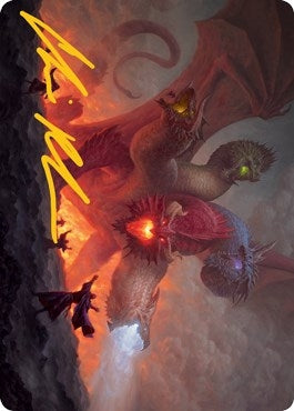 Image for Tiamat Art Card (Gold-Stamped Signature) (Art Series: Adventures in the Forgotten Realms) (26) - Magic: The Gathering