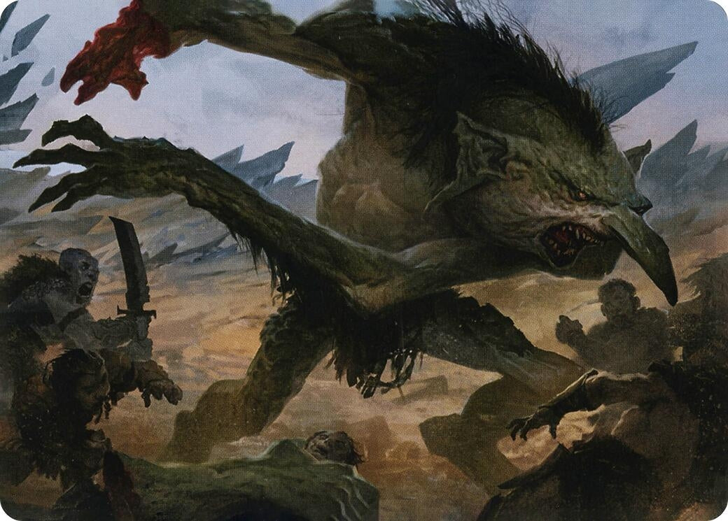 Image for Troll Art Card (Art Series: Adventures in the Forgotten Realms) (21) - Magic: The Gathering