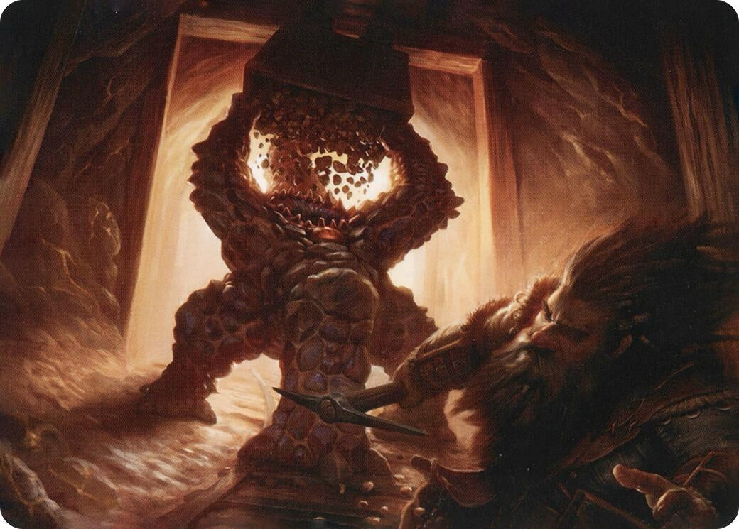 Image for Xorn Art Card (Art Series: Adventures in the Forgotten Realms) (23) - Magic: The Gathering