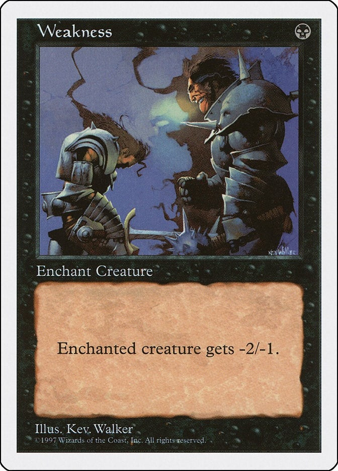 Image for Weakness (Fifth Edition) - Magic: The Gathering