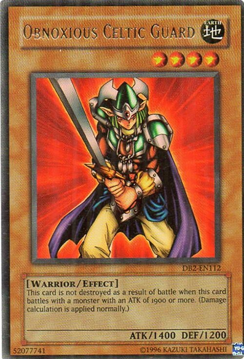 Image for Obnoxious Celtic Guard (Dark Beginning 2) (DB2-EN112) - YuGiOh