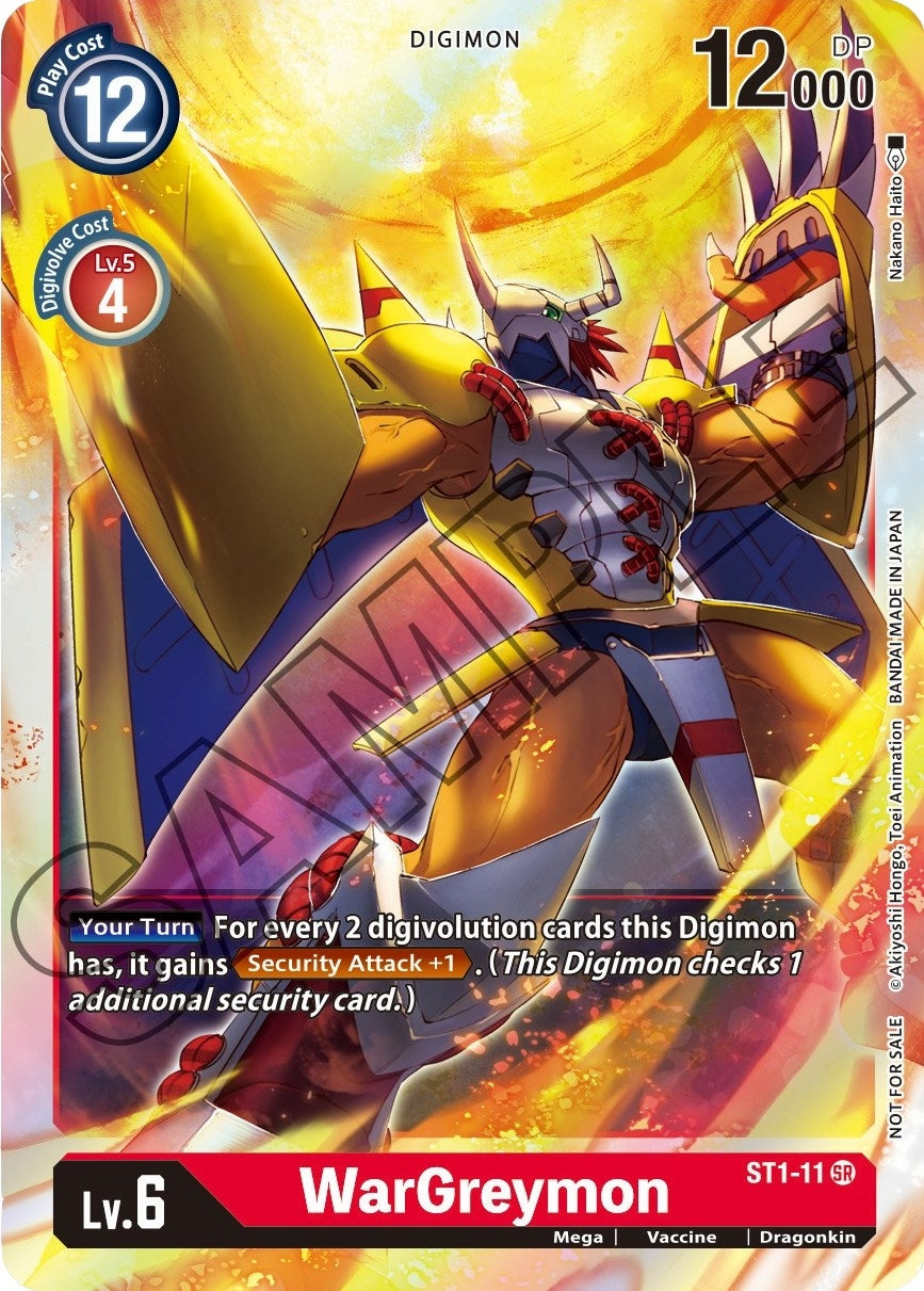 Image for WarGreymon (ST1-11 SR) [Starter Deck 01: Gaia Red]