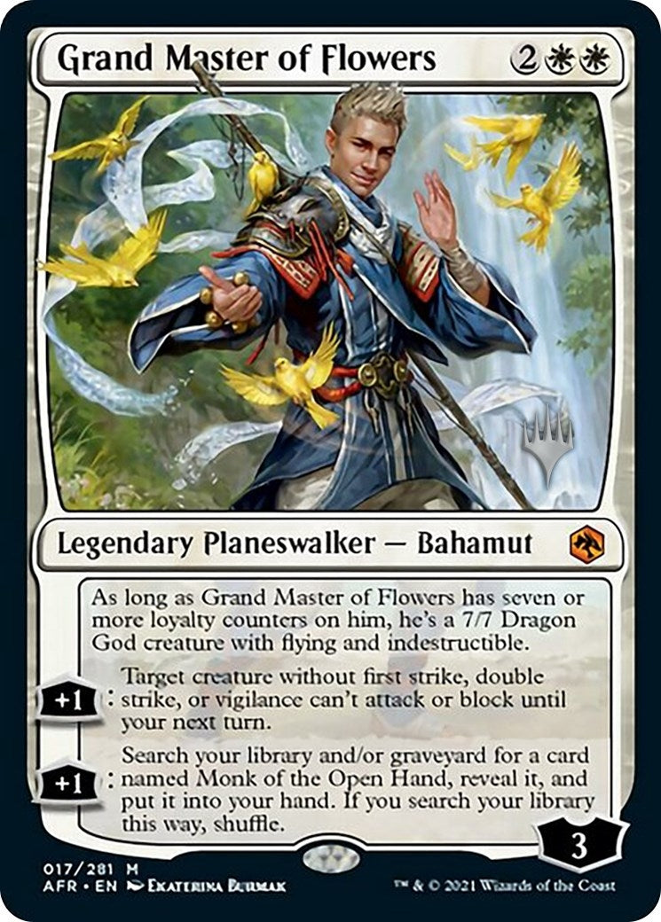 Image for Grand Master of Flowers (Promo Pack: Adventures in the Forgotten Realms) (17) - Magic: The Gathering