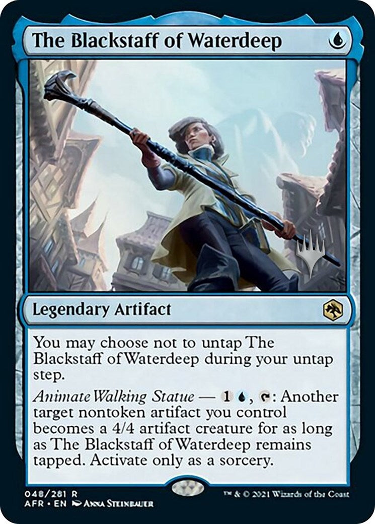 Image for The Blackstaff of Waterdeep (Promo Pack: Adventures in the Forgotten Realms) (48) - Magic: The Gathering