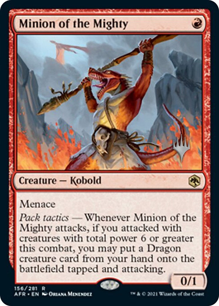 Image for Minion of the Mighty (Promo Pack: Adventures in the Forgotten Realms) (156) - Magic: The Gathering