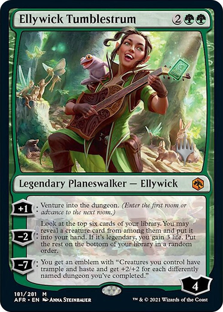 Image for Ellywick Tumblestrum (Promo Pack: Adventures in the Forgotten Realms) (181) - Magic: The Gathering
