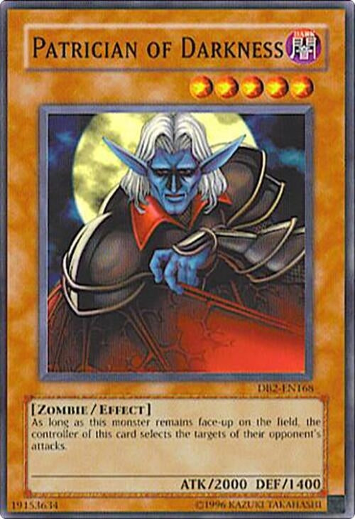 Image for Patrician of Darkness (Dark Beginning 2) (DB2-EN168) - YuGiOh