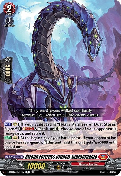 Image for Strong Fortress Dragon, Gibrabrachio (D-BT02) (2026)