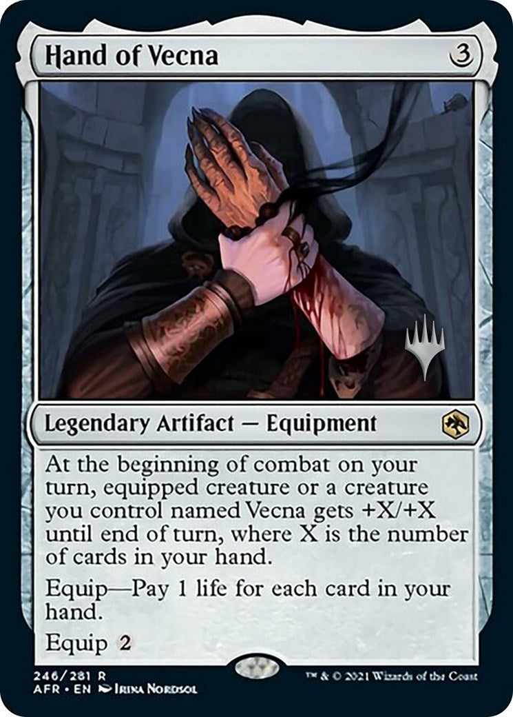 Image for Hand of Vecna (Promo Pack: Adventures in the Forgotten Realms) (246) - Magic: The Gathering