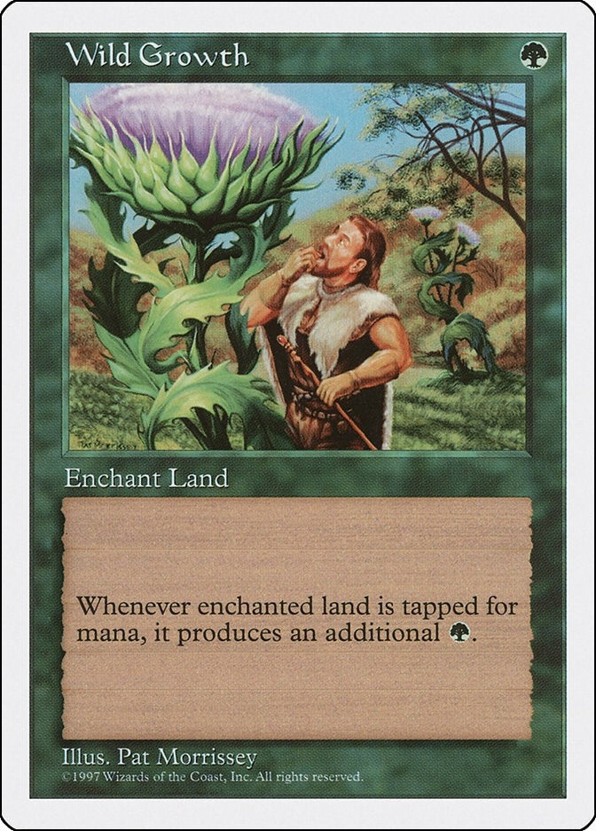 Image for Wild Growth (Fifth Edition) - Magic: The Gathering
