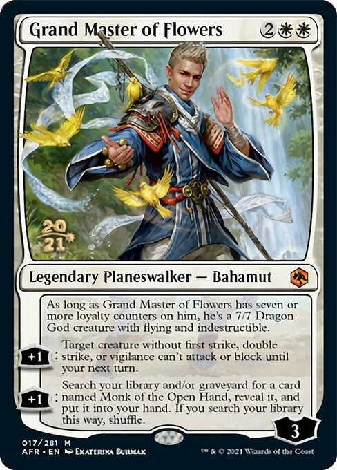 Image for Grand Master of Flowers (Prerelease Cards) (17) - Magic: The Gathering