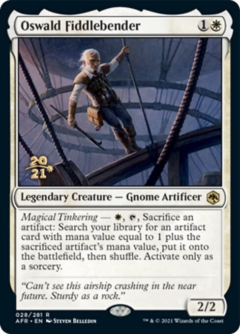 Image for Oswald Fiddlebender (Prerelease Cards) (28) - Magic: The Gathering