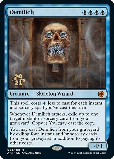 Image for Demilich (Prerelease Cards) (53) - Magic: The Gathering