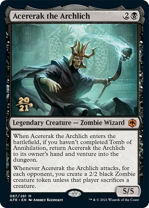 Image for Acererak the Archlich (Prerelease Cards) (87) - Magic: The Gathering