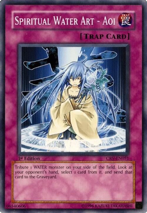 Image for Spiritual Water Art - Aoi (Cybernetic Revolution) (CRV-EN051) - YuGiOh