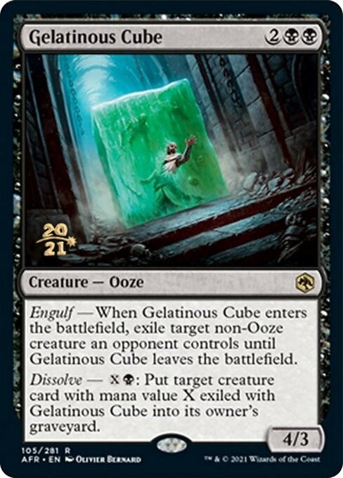 Image for Gelatinous Cube (Prerelease Cards) (105) - Magic: The Gathering