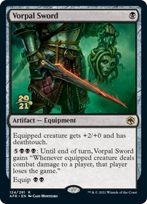 Image for Vorpal Sword (Prerelease Cards) (124) - Magic: The Gathering