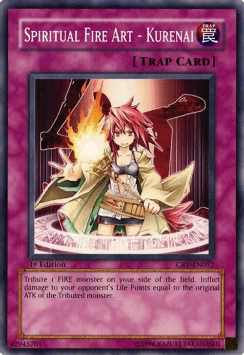 Image for Spiritual Fire Art - Kurenai (Cybernetic Revolution) (CRV-EN052) - YuGiOh