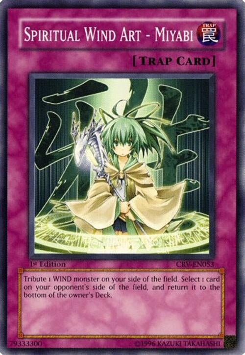 Image for Spiritual Wind Art - Miyabi (Cybernetic Revolution) (CRV-EN053) - YuGiOh