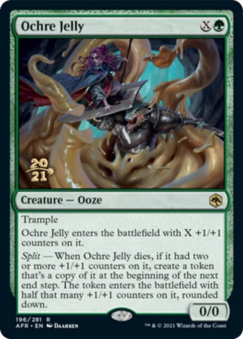 Image for Ochre Jelly (Prerelease Cards) (196) - Magic: The Gathering