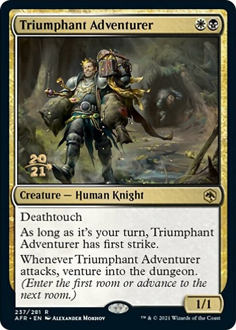 Image for Triumphant Adventurer (Prerelease Cards) (237) - Magic: The Gathering