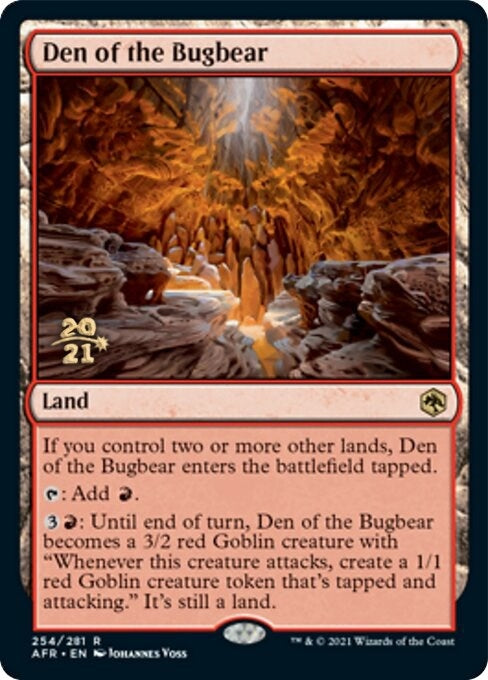 Image for Den of the Bugbear (Prerelease Cards) (254) - Magic: The Gathering