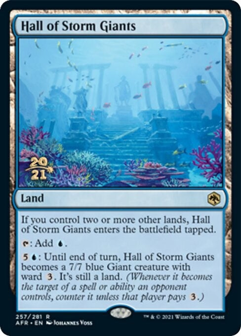 Image for Hall of Storm Giants (Prerelease Cards) (257) - Magic: The Gathering
