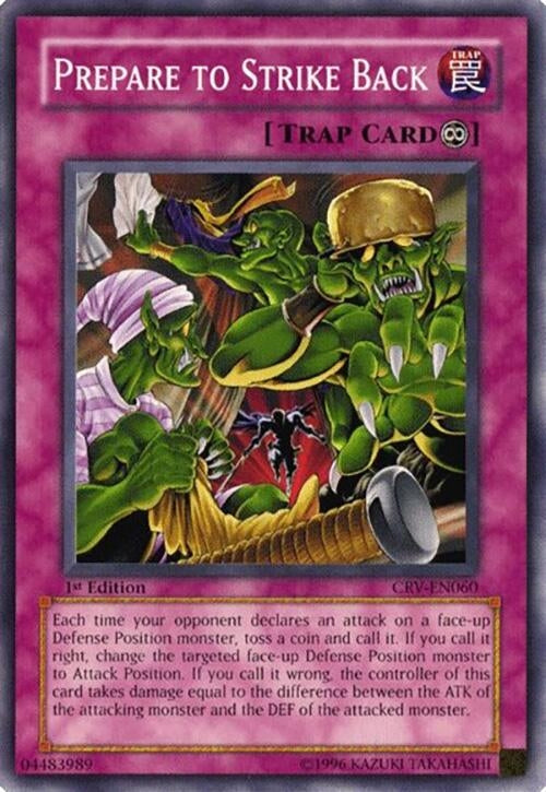 Image for Prepare to Strike Back (Cybernetic Revolution) (CRV-EN060) - YuGiOh