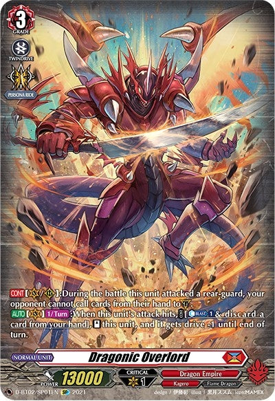 Image for Dragonic Overlord (SP) (D-BT02) (201)