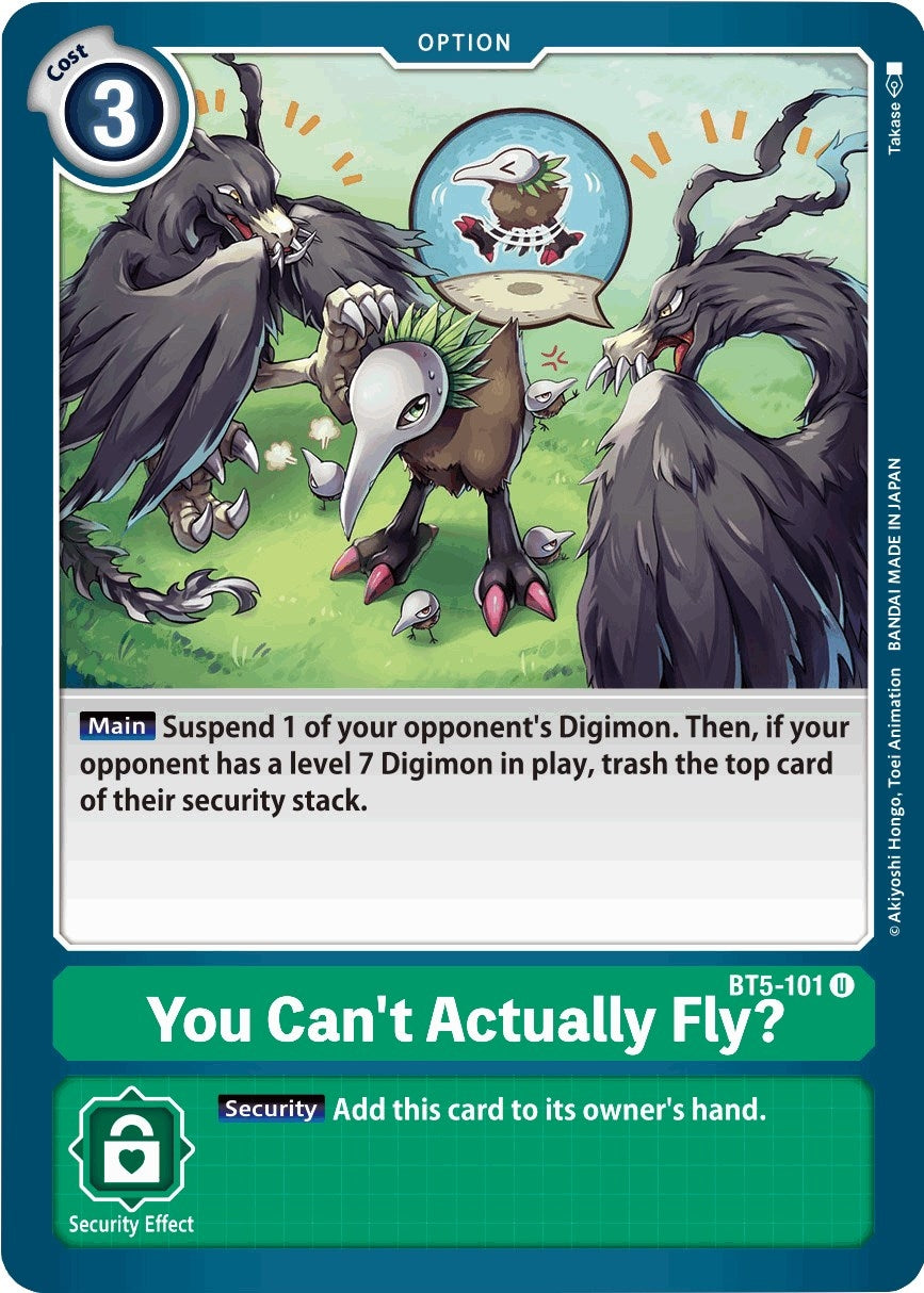 Image for You Can't Actually Fly? (BT05) (5101)