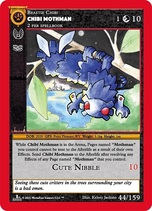Image for Chibi Mothman (Cryptid Nation: First Edition) (44) - MetaZoo