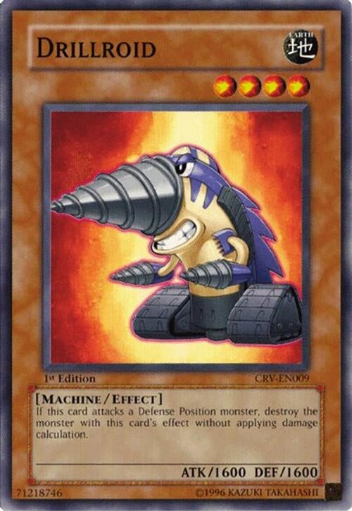 Image for Drillroid (Cybernetic Revolution) (CRV-EN009) - YuGiOh