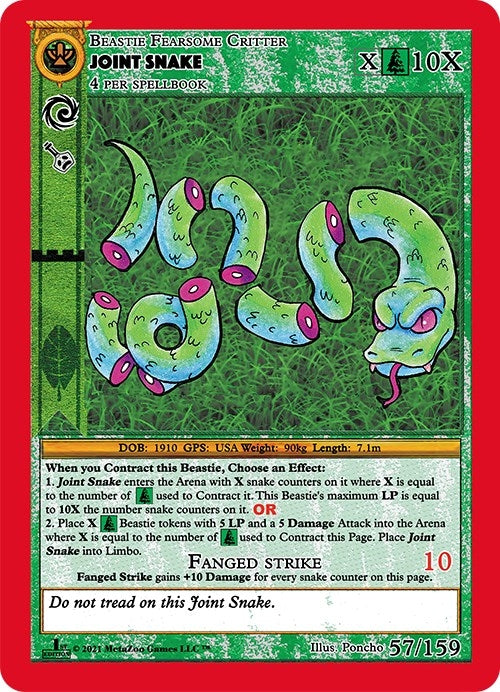 Image for Joint Snake [Cryptid Nation: First Edition]