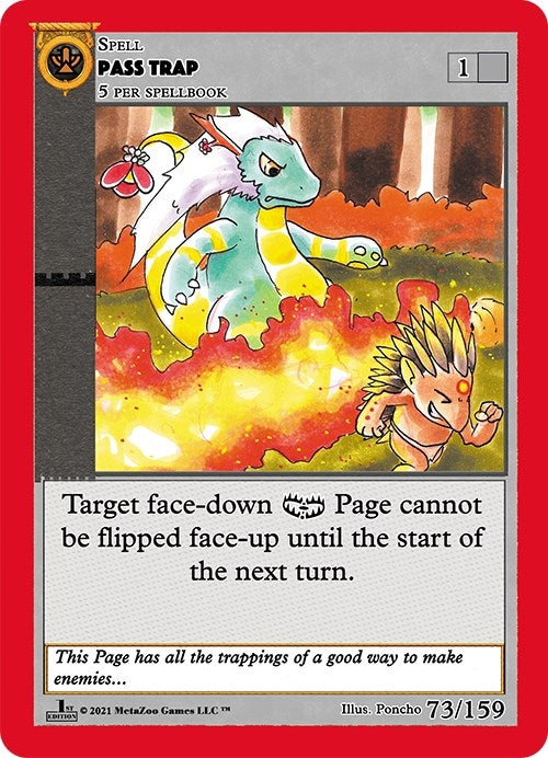 Image for Pass Trap (Cryptid Nation: First Edition) (73) - MetaZoo