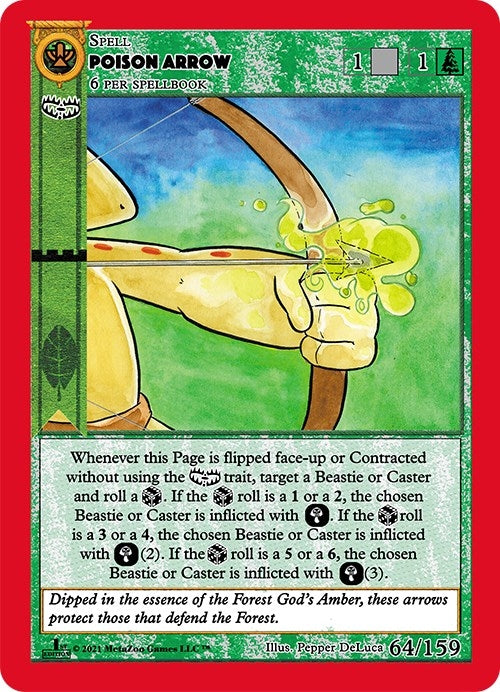 Image for Poison Arrow (Cryptid Nation: First Edition) (64) - MetaZoo