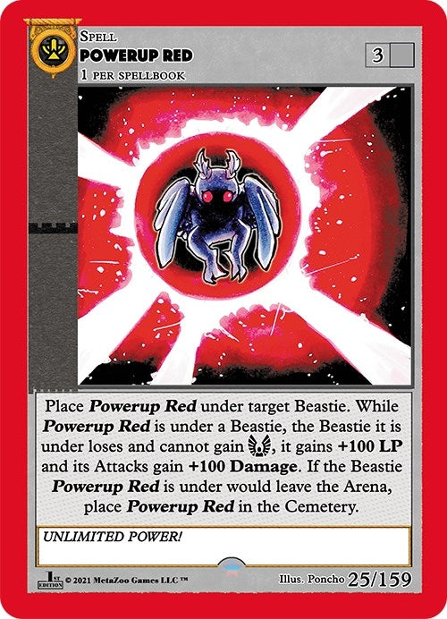 Image for Powerup Red (Cryptid Nation: First Edition) (25) - MetaZoo