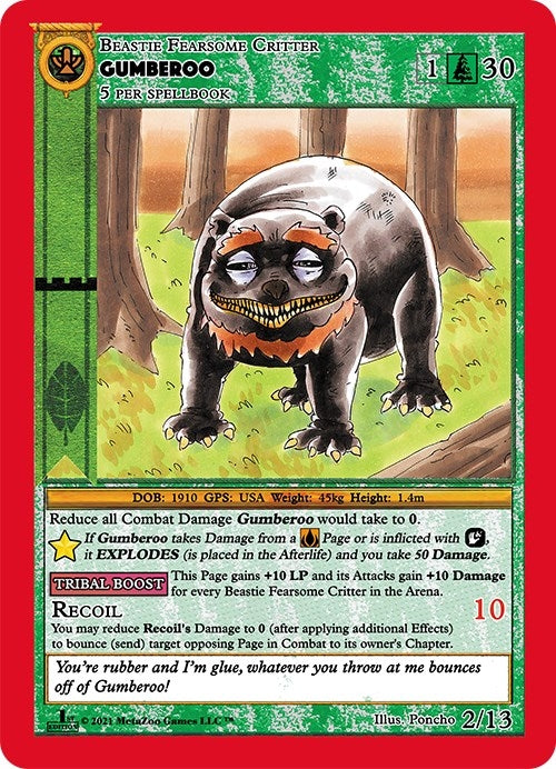 Image for Gumberoo [Cryptid Nation: First Edition Release Event Deck]