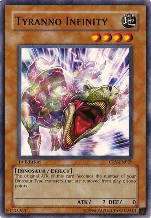 Image for Tyranno Infinity (Cybernetic Revolution) (CRV-EN029) - YuGiOh