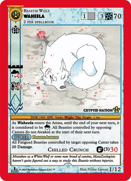 Image for Waheela [Cryptid Nation: First Edition Release Event Deck]