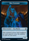 Image for Dog Illusion // Guenhwyvar Double-Sided Token (Adventures in the Forgotten Realms) (3 // 13) - Magic: The Gathering